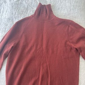 Cashmere sweater burgundy used